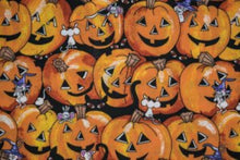 Load image into Gallery viewer, Halloween Three Blind Mice Pumpkin Adventure Medical Scrub Top Unisex Style for Men & Women