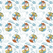 Load image into Gallery viewer, Toy Story Sherriff Star Woody Fabric Nurse Unisex Medical Surgical Scrub Caps Men & Women Tie Back and Bouffant Hat Styles