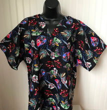 Load image into Gallery viewer, Marvel Superhero Medical Scrub Top AVENGERS Characters Unisex Style Shirt for Men & Women