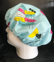 Load image into Gallery viewer, Barbie Unisex Medical Surgical Scrub Caps Men & Women Tie Back and Bouffant Hat Styles