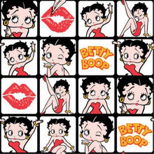 Load image into Gallery viewer, Sassy Betty Boop Cartoon Block High Kick Lips Fabric Nurse Medical Scrub Top Unisex Style Shirt for Men & Women