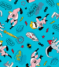 Load image into Gallery viewer, That's Incredible Blue Fabric Nurse Medical Scrub Top Unisex Style for Men & Women