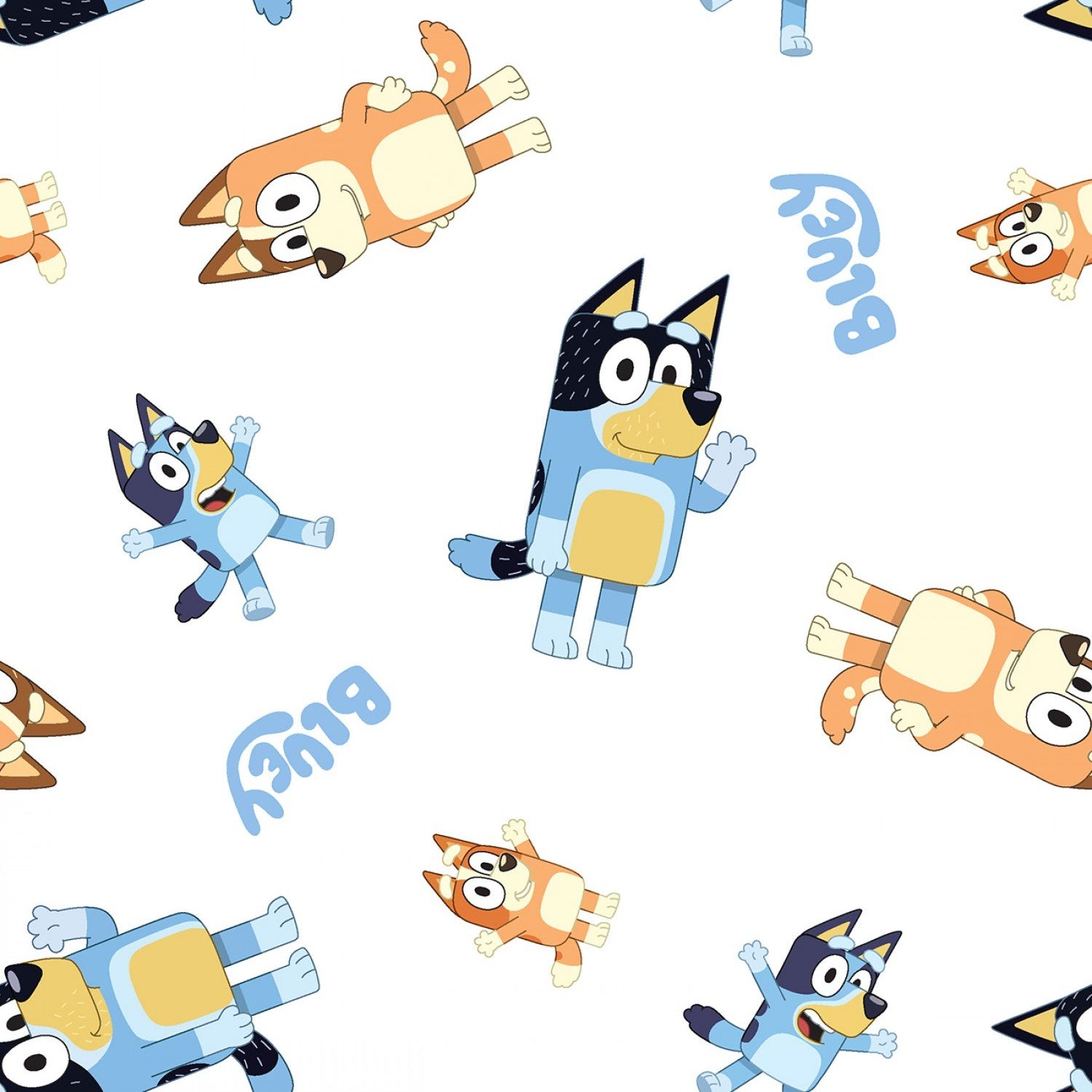 Licensed Character Fabric - Bluey, Simpsons