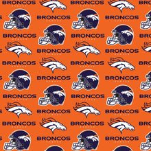 Load image into Gallery viewer, DENVER BRONCOS FOOTBALL Unisex Medical Surgical Scrub Caps Men & Women Tie Back and Bouffant Hat Styles