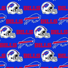 Load image into Gallery viewer, BUFFALO BILLS FOOTBALL Unisex Medical Surgical Scrub Caps Men & Women Tie Back and Bouffant Hat Styles