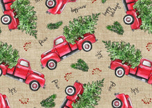 Load image into Gallery viewer, Merry Christmas Red Truck Christmas Tree Medical Scrub Top Unisex Style for Men & Women