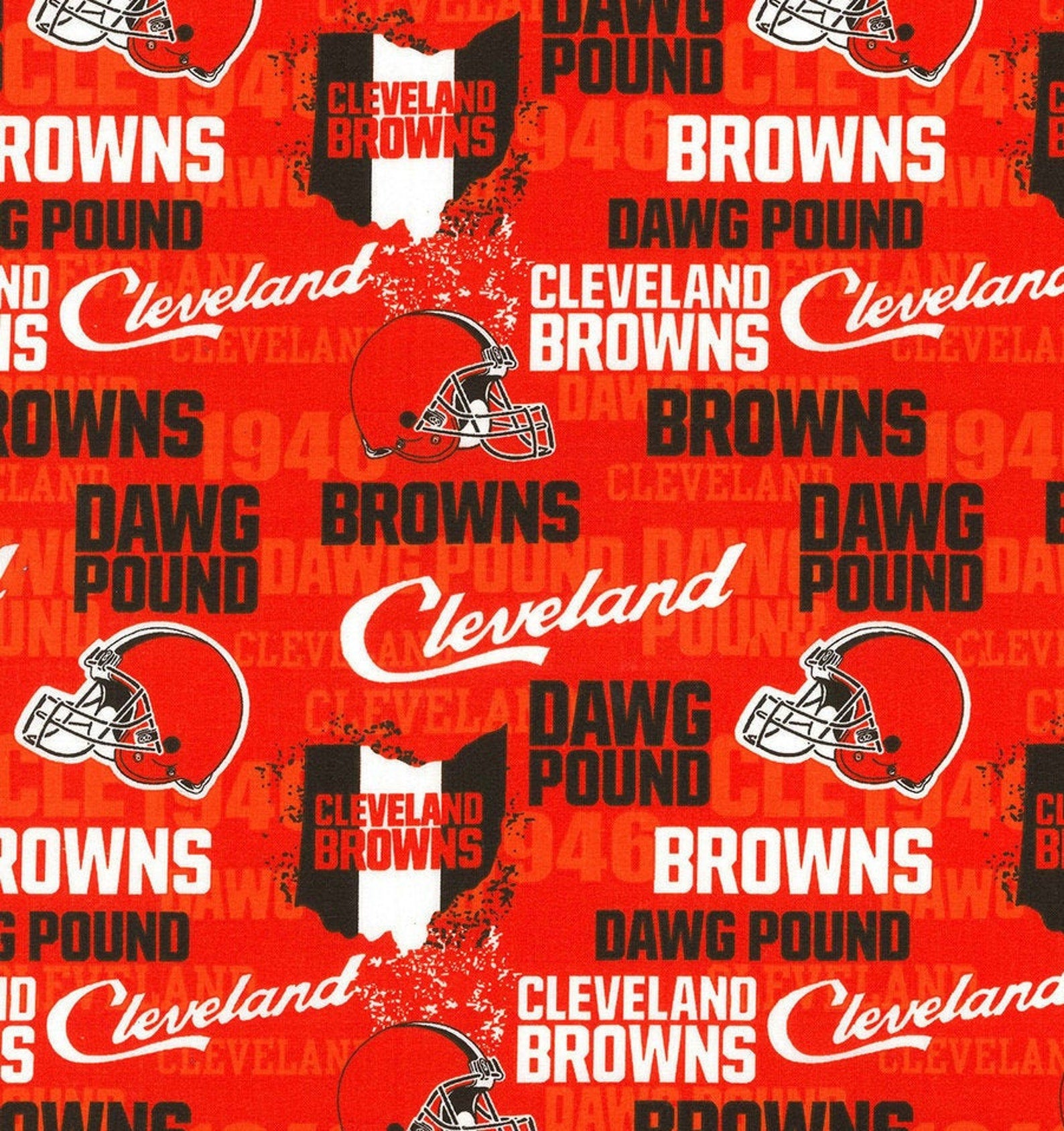 DDSEWHAPPYSCRUBS Football Cleveland Browns Dawg Pound Medical Scrub Top Unisex Relaxed Fit Men's Scrub Top Women's Scrub Top 2x / No Pockets / No