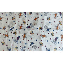 Load image into Gallery viewer, Animal Hospital Veterinary Dalmatian Fabric Unisex Medical Surgical Scrub Caps Men & Women Tie Back and Bouffant Hat Styles