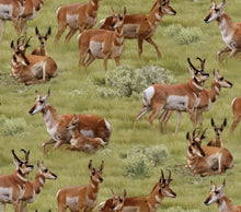 Load image into Gallery viewer, Bucks & Deer Medical Scrub Top in Nature Unisex Style for Men & Women