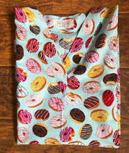 Load image into Gallery viewer, Donuts Medical Scrub Top Unisex Style for Men & Women