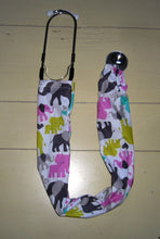 Load image into Gallery viewer, Pastel Elephant Walk Stethoscope sock cover for Medical Professionals