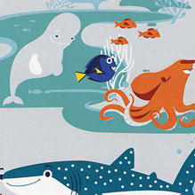 Load image into Gallery viewer, Finding Dory Medical Scrub Top & Friends Dory Pockets Unisex Style for Men & Women