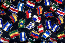 Load image into Gallery viewer, Flags from around the World Nurse Medical Scrub Top Unisex Style for Men & Women