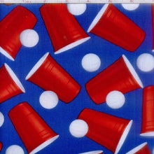 Load image into Gallery viewer, Fun Novelty Solo Cups Ping Pong Balls Medical Scrub Top Unisex Style for Men & Women