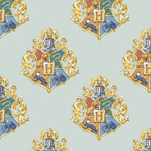 Load image into Gallery viewer, Crests on Green Fabric Unisex Medical Surgical Scrub Caps Men & Women Tie Back and Bouffant Hat Styles