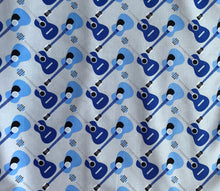 Load image into Gallery viewer, Musical Guitars Blues Nurse Medical Scrub Top Unisex Style for Men & Women