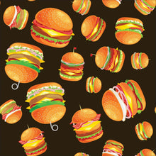 Load image into Gallery viewer, Hamburger Cheeseburgers Nurse Medical Scrub Top Unisex Style for Men & Women