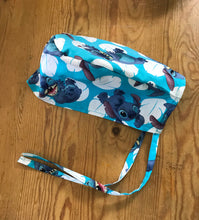 Load image into Gallery viewer, Lilo & Stitch Character STITCH Fabric Nurse Unisex Medical Surgical Scrub Caps Men & Women Tie Back and Bouffant Hat Styles