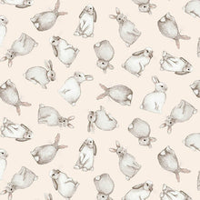 Load image into Gallery viewer, Bunny Rabbits Medical Scrub Top Easter Unisex Style for Men & Women