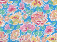 Load image into Gallery viewer, Floral Medical Scrub Top Watercolor Flowers Unisex Relaxed Style for Men & Women