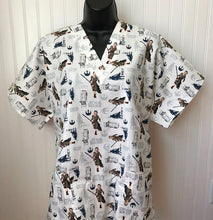 Load image into Gallery viewer, Star Wars Rey Medical Scrub Top Unisex Style Shirt for Men Scrub Top and Women Scrub Top Medical Professionals Nurse CNA