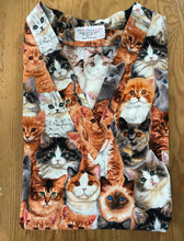 Load image into Gallery viewer, Kitten Medical Scrub Top Kittens Packed Vet Tech Unisex Style for Men & Women