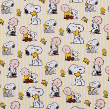 Load image into Gallery viewer, Peanuts Charlie Brown & Snoopy Man's Best Friend Fabric Unisex Medical Surgical Scrub Caps Men & Women Tie Back and Bouffant Hat Styles