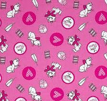 Load image into Gallery viewer, The Aristocats MARIE LOVES MILK Pink Fabric Unisex Medical Surgical Scrub Caps Men & Women Tie Back and Bouffant Hat Styles