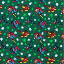 Load image into Gallery viewer, Christmas Holiday Marvel AVENGERS Characters Superheroes Unisex Medical Surgical Scrub Caps Men & Women Tie Back and Bouffant Hat Styles