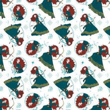 Load image into Gallery viewer, Brave's Merida Fabric Nurse Medical Scrub Top Unisex Style for Men & Women