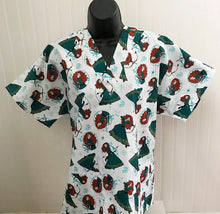 Load image into Gallery viewer, Brave's Merida Medical Scrub Top Unisex Style for Men & Women