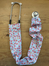 Load image into Gallery viewer, Mushroom Dots Fabric Unisex Stethoscope sock cover for Medical Professionals