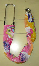 Load image into Gallery viewer, My Little Pony Horse Cartoon Ombre Rainbow Colors Fabric Stethoscope sock cover for Medical Professionals