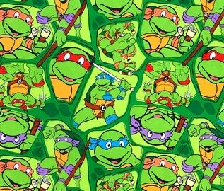 Teenage Mutant Ninja Turtles Tmnt Tops Turtle Pattern Short