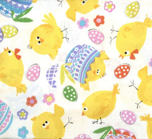 Load image into Gallery viewer, Happy Easter Chicks & Eggs Medical Scrub Top Unisex Style for Men & Women