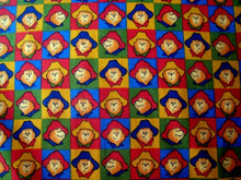 Load image into Gallery viewer, Cartoon Paddington Bear Squares Nurse Medical Scrub Top Unisex Style for Men & Women