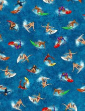 Load image into Gallery viewer, Surfers Surfing the Big Wave Medical Scrub Top Unisex Style for Men & Women