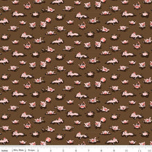 Load image into Gallery viewer, Pigs playing in the mud Fabric Unisex Medical Surgical Scrub Caps Men & Women Tie Back and Bouffant Hat Styles