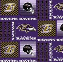 Load image into Gallery viewer, BALTIMORE RAVENS FOOTBALL Unisex Medical Surgical Scrub Caps Men & Women Tie Back and Bouffant Hat Styles