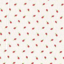 Load image into Gallery viewer, Tiny Red Rose Buds Flowers Medical Scrub Top Unisex Generic Relaxed Style for Men & Women