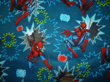 Load image into Gallery viewer, Super Hero Spider-Man City Swinging Fabric Nurse Medical Scrub Top Unisex Style Shirt for Men & Women