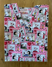 Load image into Gallery viewer, Valentine's Day Medical Scrub Top Peanuts Characters Comic Strip Unisex Style Shirt for Men & Women