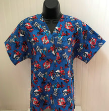 Load image into Gallery viewer, Spider-Man Medical Scrub Top Unisex Style Shirt for Men & Women