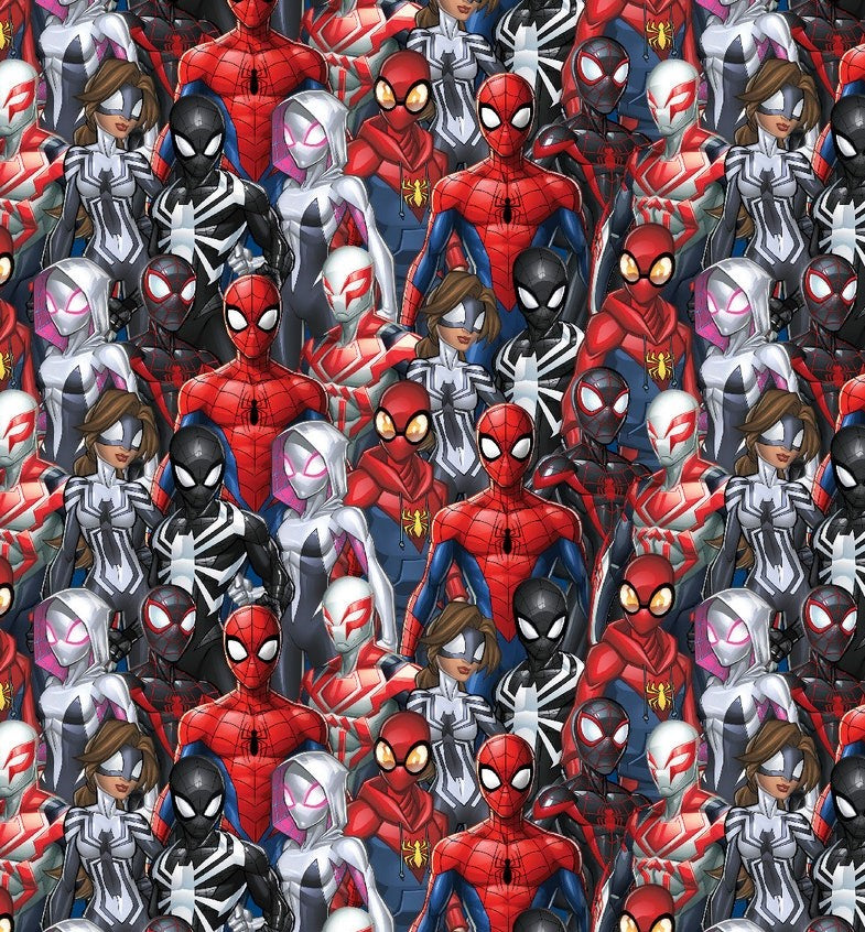 Marvel Amazing Spider-Man & Friends Super hero Unisex Medical Surgical  Scrub Caps Men & Women Tie Back and Bouffant Hat Styles