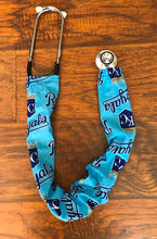 Load image into Gallery viewer, Kansas City Royals Baseball Light Blue Fabric Medical Stethoscope sock cover for Medical Professionals