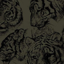 Load image into Gallery viewer, Black Tiger Silhouette Nurse Medical Scrub Top Unisex Style for Men & Women