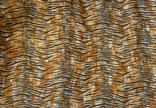 Load image into Gallery viewer, Tiger Cat Animal Skin Black & Brown Nurse Medical Scrub Top Unisex Style for Men & Women