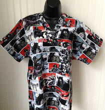 Load image into Gallery viewer, WALKING DEAD ZOMBIES Medical Scrub Top Unisex Style Shirt for Men & Women