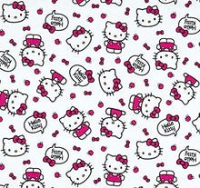 Load image into Gallery viewer, White Kitty Fabric Nurse Medical Profession Scrub Top Unisex Style for Men & Women