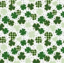 Load image into Gallery viewer, Happy St. Patrick's Day Medical Scrub Top Shamrocks Unisex Style for Men & Women
